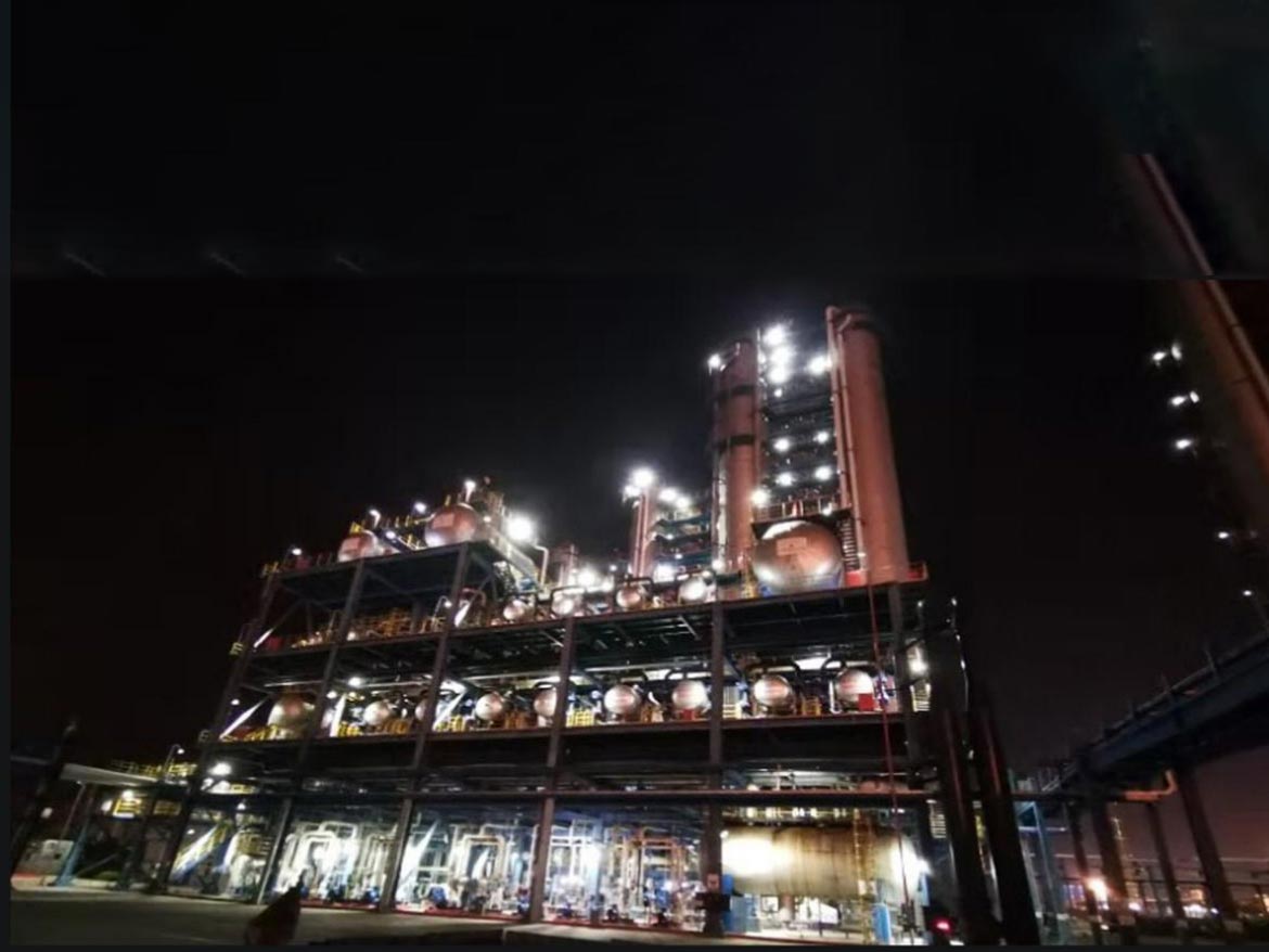 大連石化分公司2020年大檢修維修項目，四聯合車間氣分裝置設備檢修工程